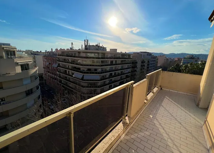 Juan Les Pins Town Center - 4 People - Floor Lejlighed *