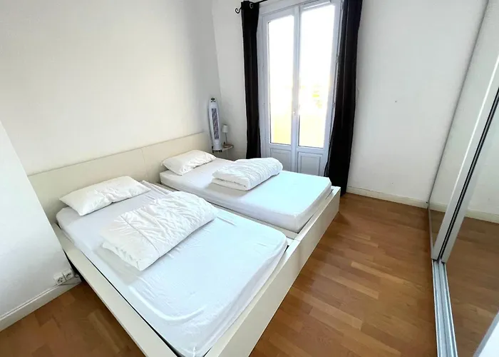 Juan Les Pins Town Center - 4 People - Floor Lejlighed *