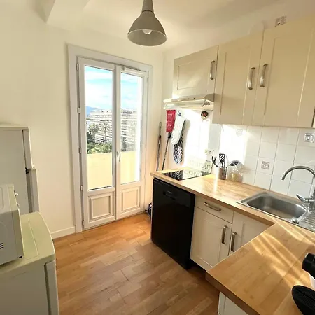 Juan Les Pins Town Center - 4 People - Floor Антіб
