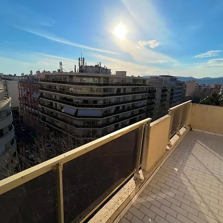 Juan Les Pins Town Center - 4 People - Floor Apartament *